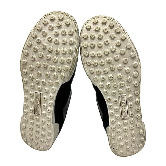 PONY Mens Linebacker Lux Genuine Leather and Suede Lace Up Athletic Size 8 - Picture 3 of 10